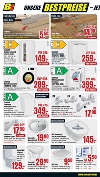 B1 Discount Baumarkt Prospekt - Angebote ab 30.08.