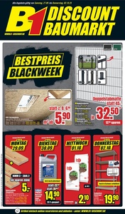 B1 Discount Baumarkt Prospekt - Angebote ab 27.09.