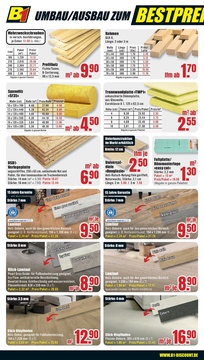 B1 Discount Baumarkt Prospekt - Angebote ab 04.10.