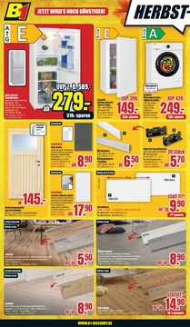 B1 Discount Baumarkt Prospekt - Herbst-Sparwoche - Seite 2