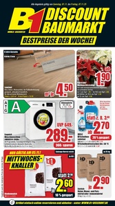 B1 Discount Baumarkt Prospekt - Angebote ab 01.11.