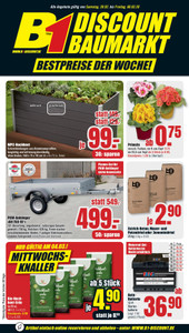 B1 Discount Baumarkt Prospekt - Angebote ab 28.02.