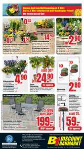 B1 Discount Baumarkt Prospekt - Angebote ab 28.02.
