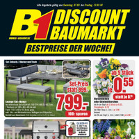 B1 Discount Baumarkt Prospekt - Grillen