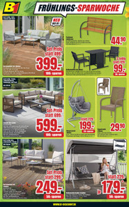 B1 Discount Baumarkt Prospekt - Frühlings-Sparwoche - Seite 2