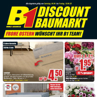 B1 Discount Baumarkt Prospekt - Ostern