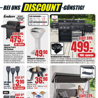 B1 Discount Baumarkt Prospekt - Grillen