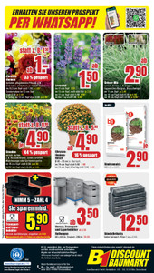 B1 Discount Baumarkt Prospekt - Angebote ab 25.07.