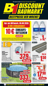 B1 Discount Baumarkt Prospekt - Bestpreise der Woche!