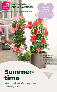 Gartencenter Heuschkel Prospekt - Herzliche Einladung zum Tag der offenen Gärtnerei