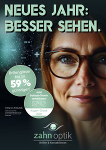 Zahn Optik Prospekt - Neues Jahr. Besser sehen