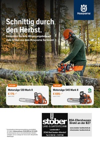 Stöber Landtechnik Prospekt - Angebote ab 29.09.