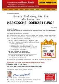 RSD Reise Service Deutschland Prospekt - 2025/Rhodos