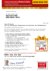 RSD Reise Service Deutschland Prospekt - Angebote ab 17.03.