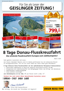 RSD Reise Service Deutschland Prospekt - 2026/18 | RSD Reisen | Donau