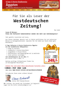 RSD Reise Service Deutschland Prospekt - Angebote ab 20.05.