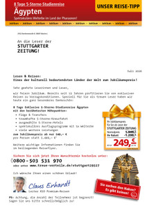 RSD Reise Service Deutschland Prospekt - Ägypten