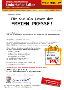 RSD Reise Service Deutschland Prospekt - Balkan