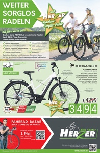 Bike Center Herzer Prospekt - 2025/17 | Bike Center Herzer Saisonstart
