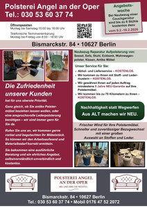 Polsterei Angel Prospekt - Angebote ab 09.02.