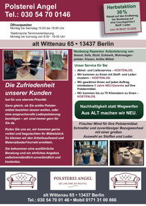 Polsterei Angel Prospekt - Angebote ab 02.10.