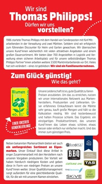 Thomas Philipps Prospekt - Angebote ab 29.09.