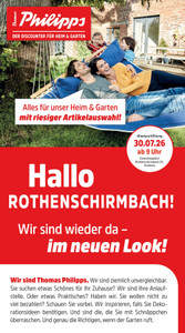 Thomas Philipps Prospekt - Angebote ab 27.07.