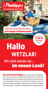 Thomas Philipps Prospekt - Angebote ab 31.08.