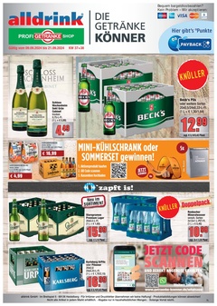 alldrink Prospekt - Angebote ab 09.09.