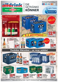 alldrink Prospekt - Angebote ab 04.11.