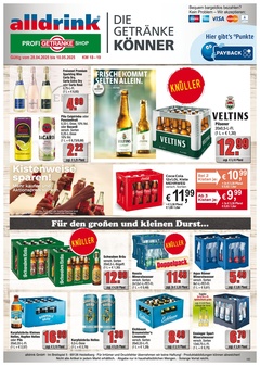alldrink Prospekt - Angebote ab 28.04.
