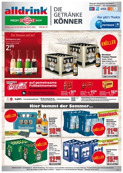 alldrink Prospekt - Angebote ab 23.06.