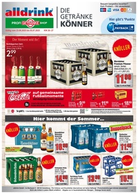 alldrink Prospekt - Angebote ab 23.06.
