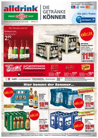 alldrink Prospekt - Angebote ab 23.06.