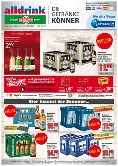 alldrink Prospekt - Angebote ab 23.06.