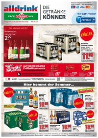 alldrink Prospekt - Angebote ab 23.06.