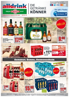 alldrink Prospekt - Angebote ab 07.07.