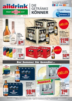 alldrink Prospekt - Angebote ab 21.07.