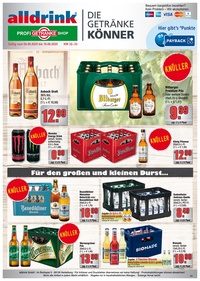 alldrink Prospekt - Angebote ab 04.08.