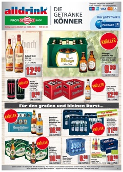 alldrink Prospekt - Angebote ab 04.08.