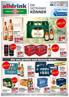 alldrink Prospekt - Angebote ab 04.08.