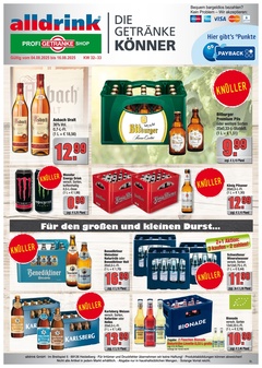 alldrink Prospekt - Angebote ab 04.08.