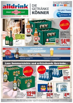 alldrink Prospekt - Angebote ab 18.08.
