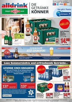 alldrink Prospekt - Angebote ab 18.08.