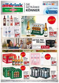 alldrink Prospekt - Angebote ab 29.09.