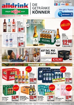 alldrink Prospekt - Angebote ab 29.09.