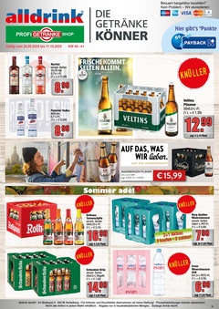 alldrink Prospekt - Angebote ab 29.09.
