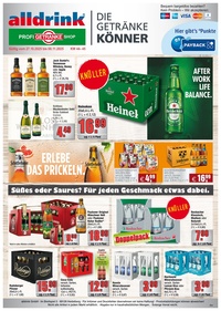 alldrink Prospekt - Angebote ab 27.10.