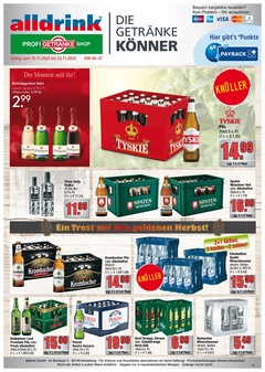 alldrink Prospekt - Angebote ab 10.11. - Seite 1
