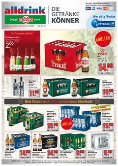 alldrink Prospekt - Angebote ab 10.11. - Seite 1